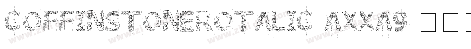 CoffinStoneRotalic-axxA9字体转换