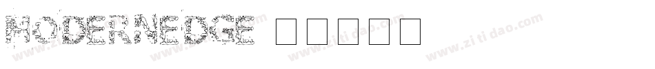 ModernEdge字体转换