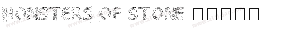 Monsters-of-Stone字体转换