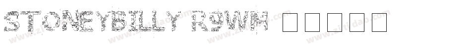 StoneyBilly-R9wM字体转换