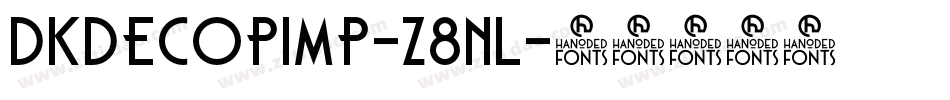 DkDecoPimp-Z8nl字体转换
