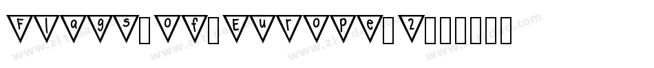 Flags-of-Europe-2字体转换
