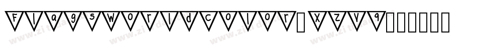 FlagsWorldColor-XzV9字体转换
