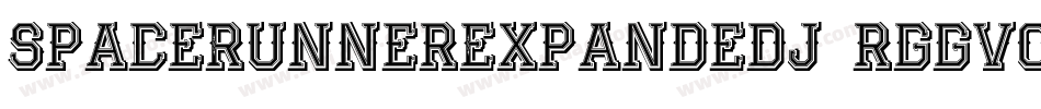 SpaceRunnerExpanded-rggVO字体转换