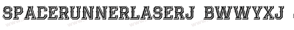 SpaceRunnerLaser-BWWyx字体转换