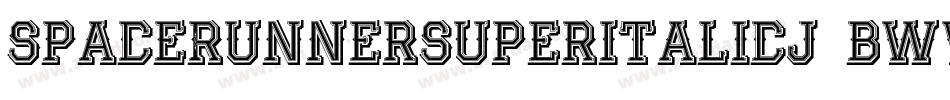 SpaceRunnerSuperItalic-BWWyV字体转换 SpaceRunnerSuperItalic-BWWyV字体转换