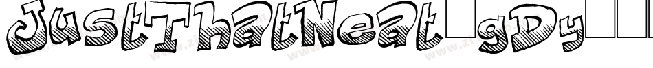 JustThatNeat-gDy6字体转换
