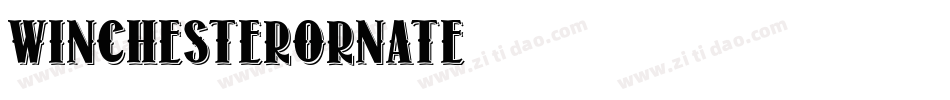 WinchesterOrnate字体转换