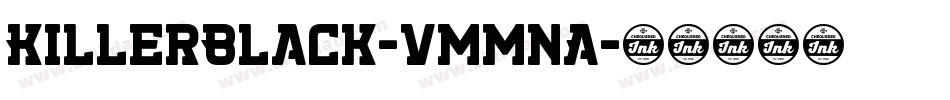 KillerBlack-vmmnA字体转换