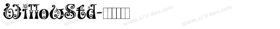WillowStd字体转换