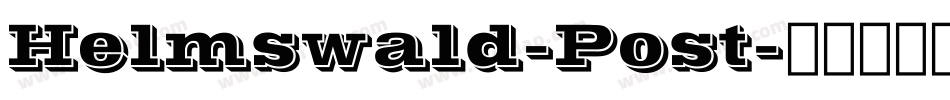 Helmswald-Post字体转换