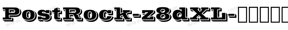 PostRock-z8dXL字体转换