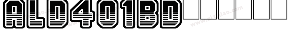 Ald401Bd字体转换