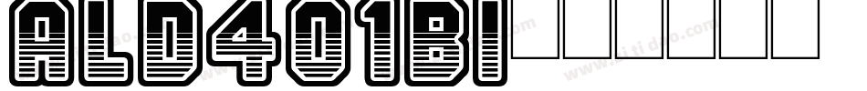 Ald401bi字体转换