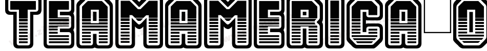 TeamAmerica-oLVd字体转换