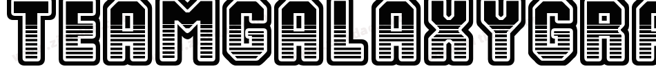 TeamGalaxyGradient2Italic-gxBMp字体转换
