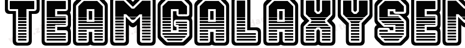 TeamGalaxySemiItalic-MVWEn字体转换