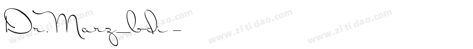 Dr.Marz_bdi字体转换