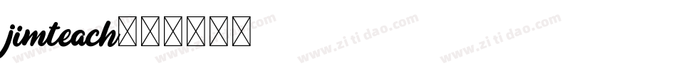 jimteach字体转换