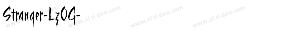 Stranger-LzOG字体转换