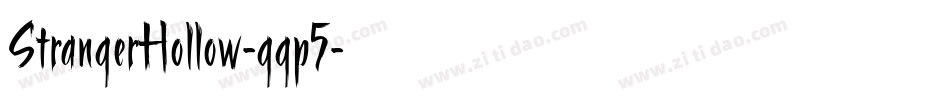 StrangerHollow-ggp5字体转换