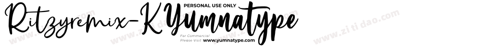 Ritzyremix-K1GX字体转换
