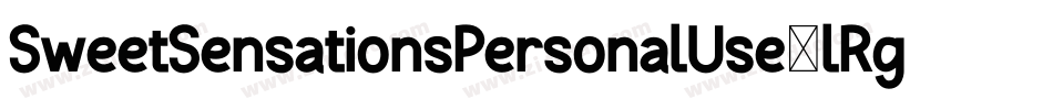 SweetSensationsPersonalUse-lRgq字体转换
