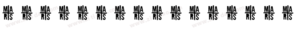 aMianHuatang字体转换
