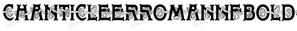 ChanticleerRomanNfBold-POq7字体转换