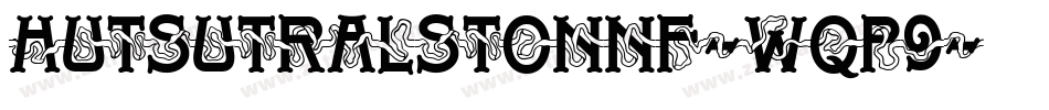 HutSutRalstonNf-WqP9字体转换
