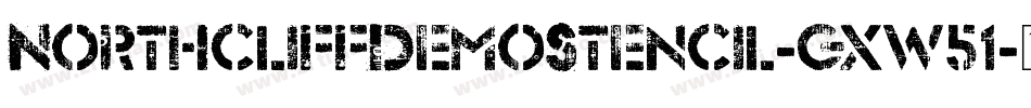 NorthcliffDemoStencil-gxw51字体转换