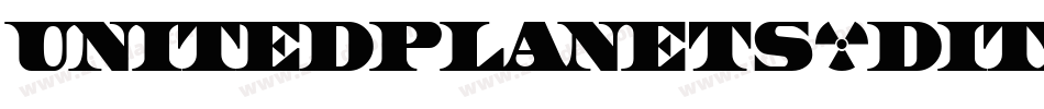 UnitedPlanets3DItalic-eBgp字体转换