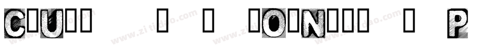 CfUniversityOfNowherePersoOutline-RpqMv字体转换