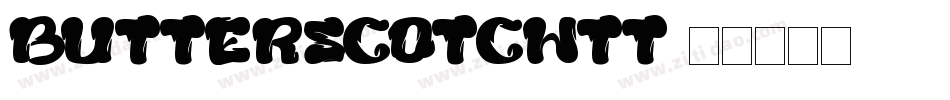 ButterScotchTT字体转换
