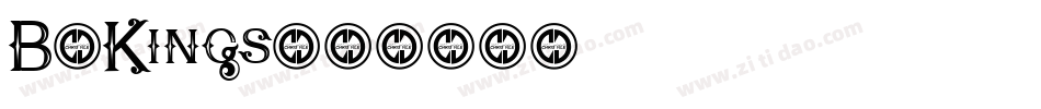 B-Kings字体转换