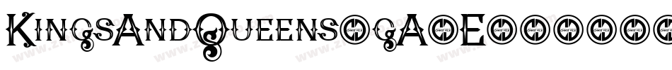 KingsAndQueens-gA9E字体转换