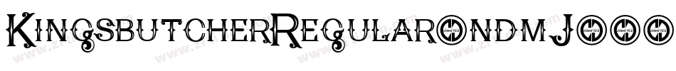 KingsbutcherRegular-ndmJ字体转换