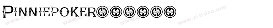 Pinniepoker字体转换