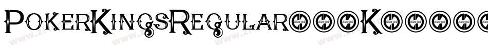 PokerKingsRegular-36K8字体转换