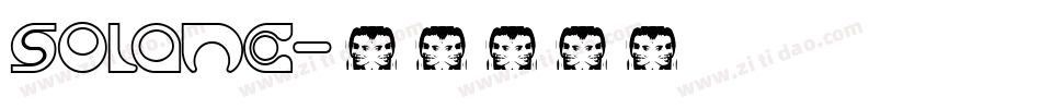 Solane字体转换