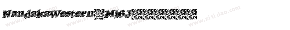 NandakaWestern-Ml6J字体转换