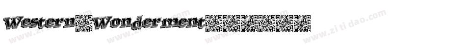 Western-Wonderment字体转换