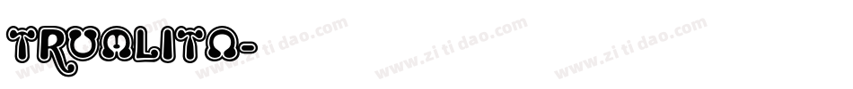 TRUMLITN字体转换