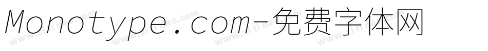 Monotype.com字体转换