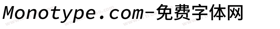 Monotype.com字体转换