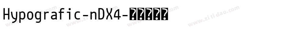 Hypografic-nDX4字体转换