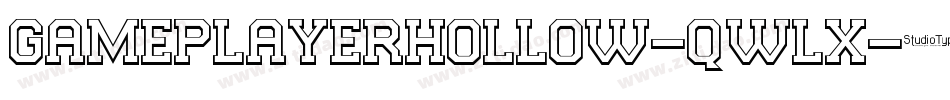GamePlayerHollow-qwlx字体转换