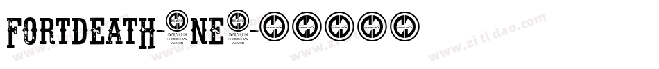 FortDeath-3ne6字体转换