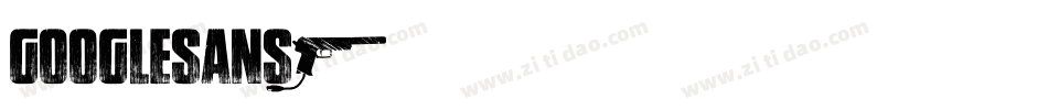 GoogleSans字体转换