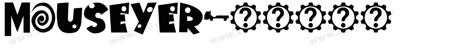 Mouseyer字体转换